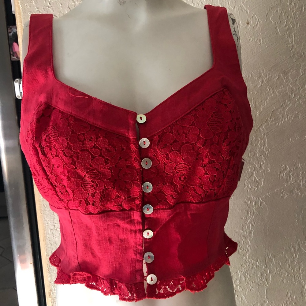 Free People Here I Go Longline Bralette